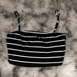 Stripped crop top